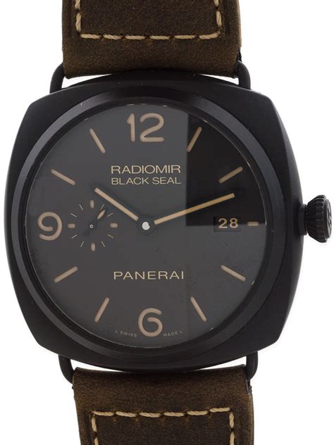 panerai pam 00505|Panerai Radiomir Composite Black Seal 3 Days .